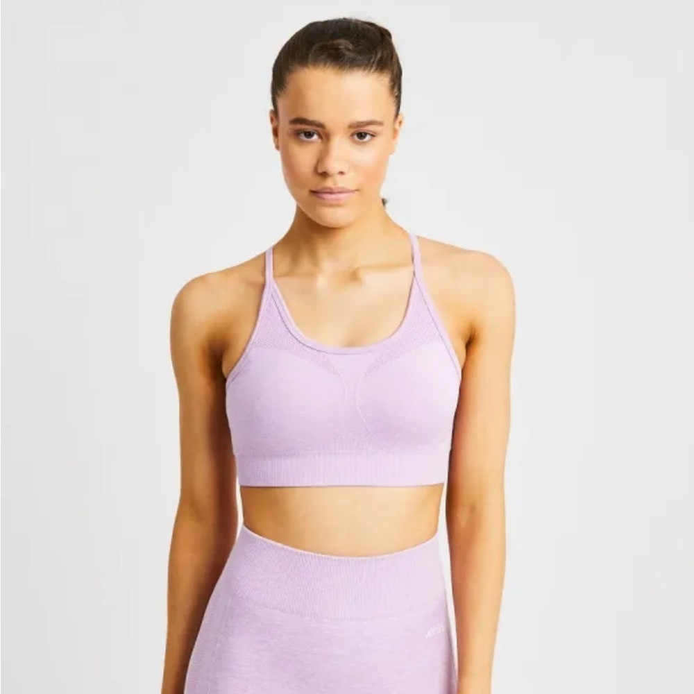 Women’s AYBL Motion Seamless Padded Adjustable Criss Cross Back Sports Bra Small